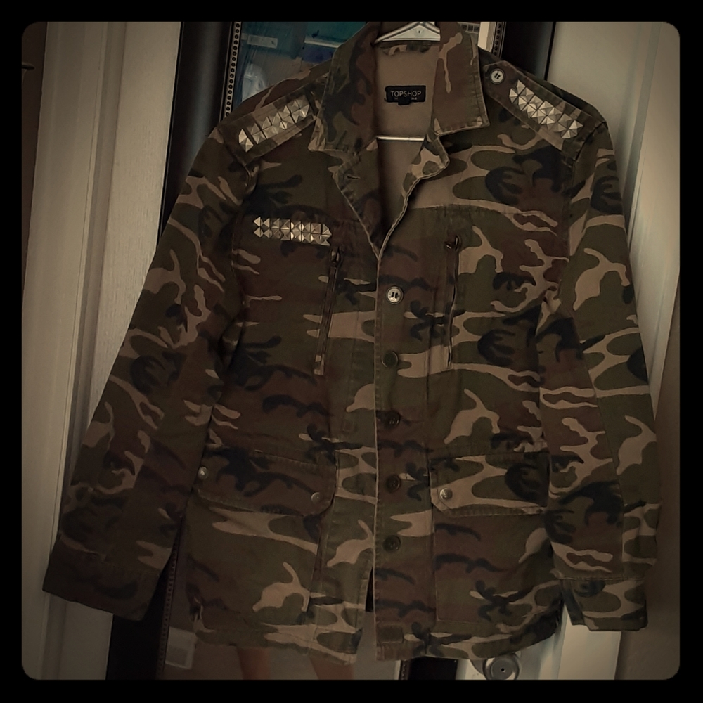 Topshop army jacket